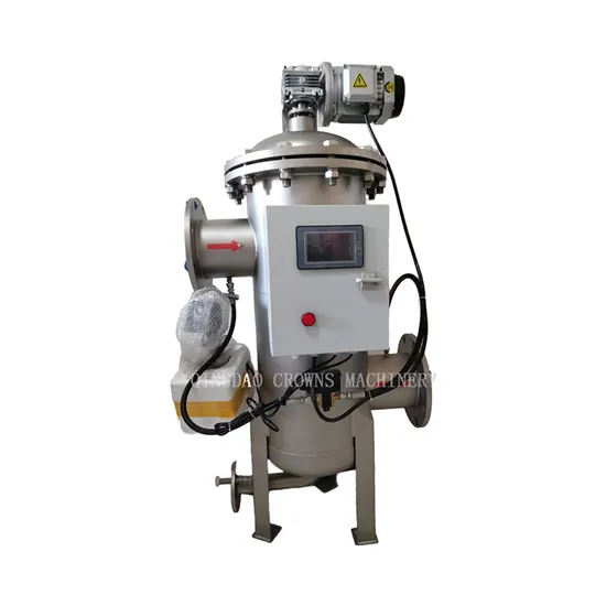 Industrial Water Treatment Stainless Steel Automatic Self-Cleaning Filter for Circulating Water